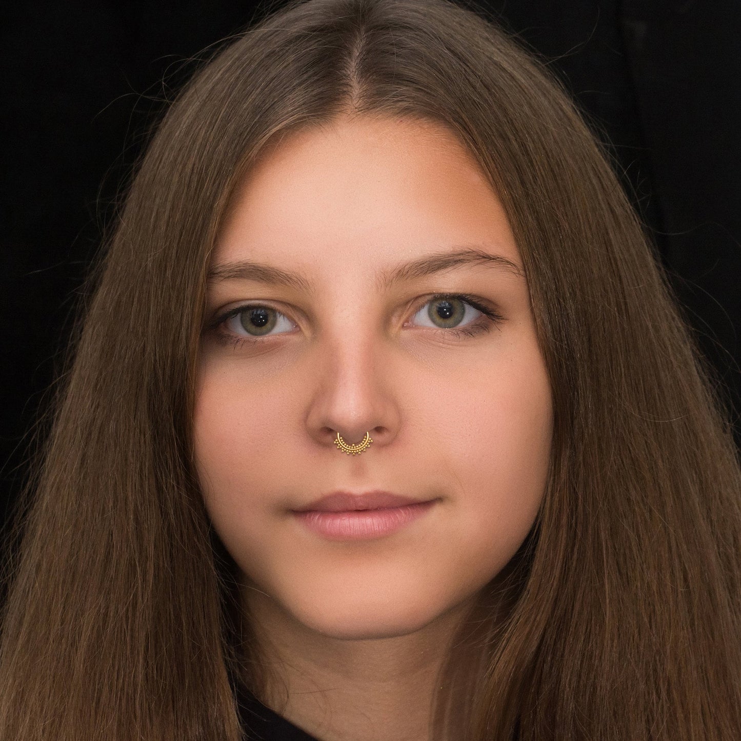 Septum Hoop Surgical Steel - TitaniumFashion