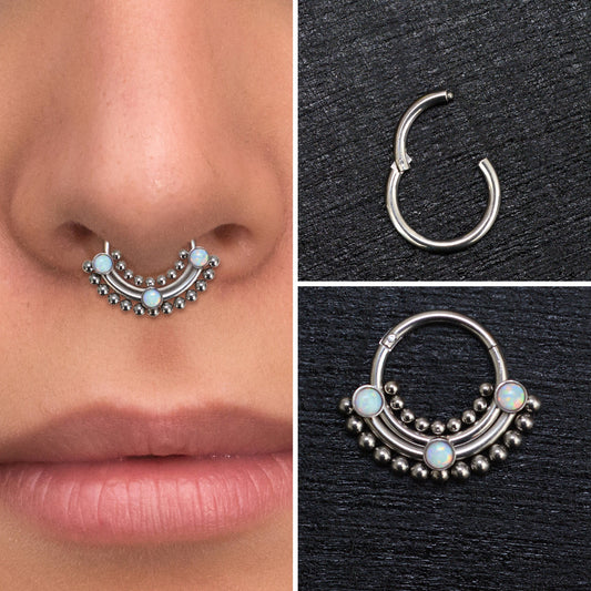 Titanium Septum Ring - TitaniumFashion