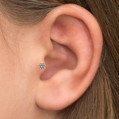 Cartilage Piercing Bioflex - TitaniumFashion