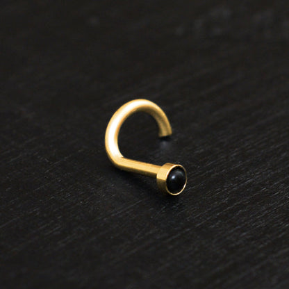 Nose Screw Stud Surgical Steel - TitaniumFashion