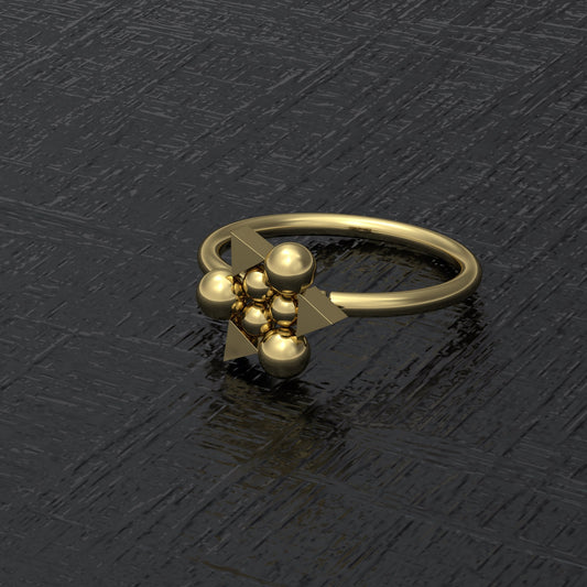 Surgical Steel Nose Hoop - TitaniumFashion