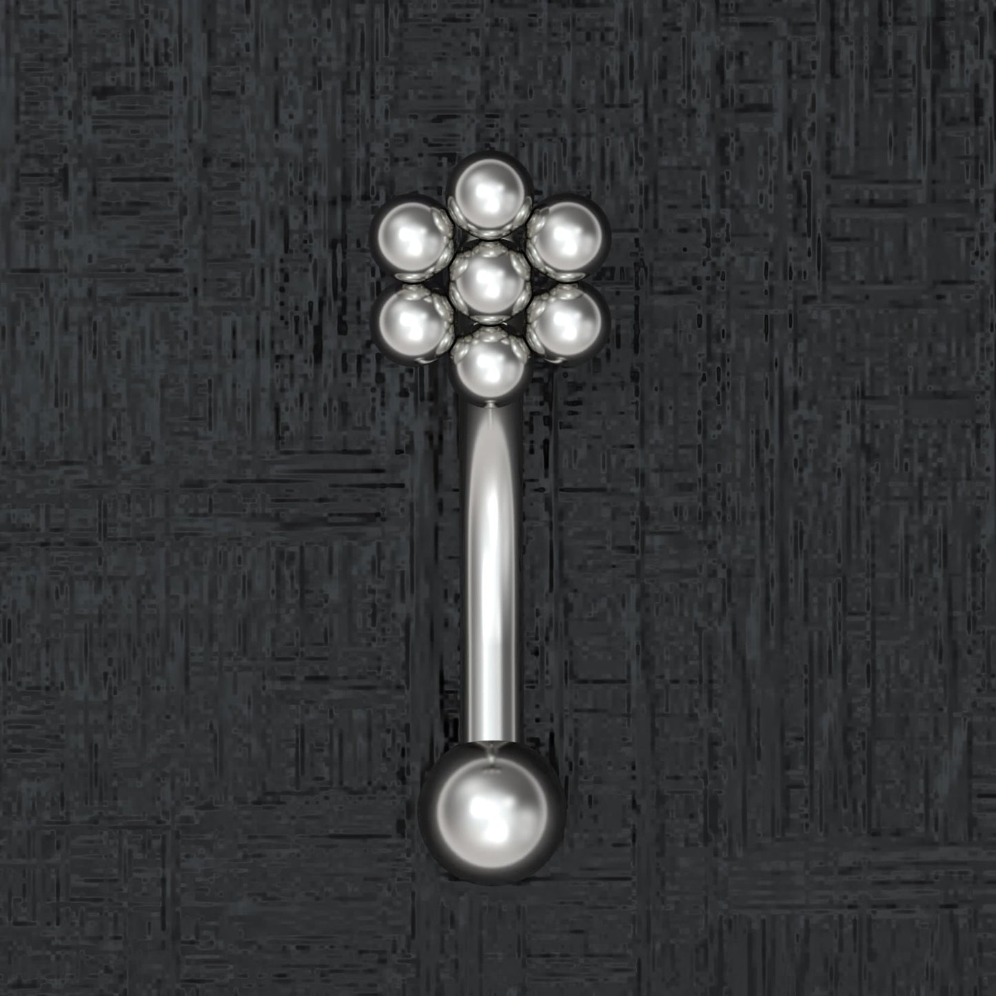 Eyebrow Jewelry Implant Grade Titanium - TitaniumFashion