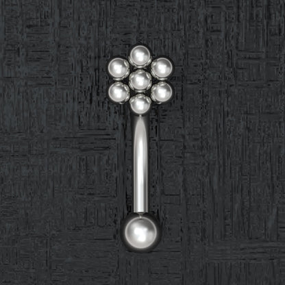 Eyebrow Jewelry Implant Grade Titanium - TitaniumFashion