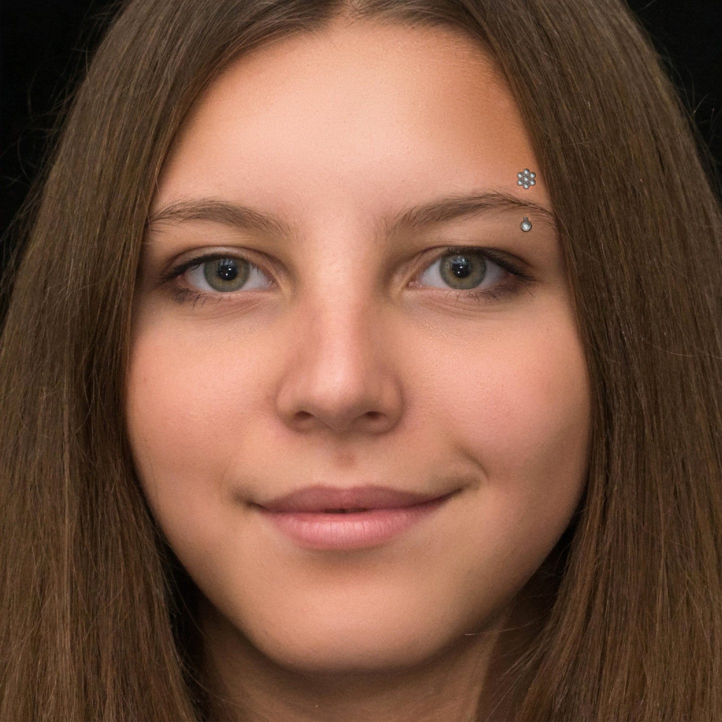 Eyebrow Jewelry Implant Grade Titanium - TitaniumFashion