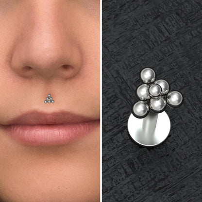 Lip Piercing Titanium Implant Grade - TitaniumFashion