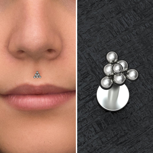 Lip Piercing Titanium Implant Grade - TitaniumFashion