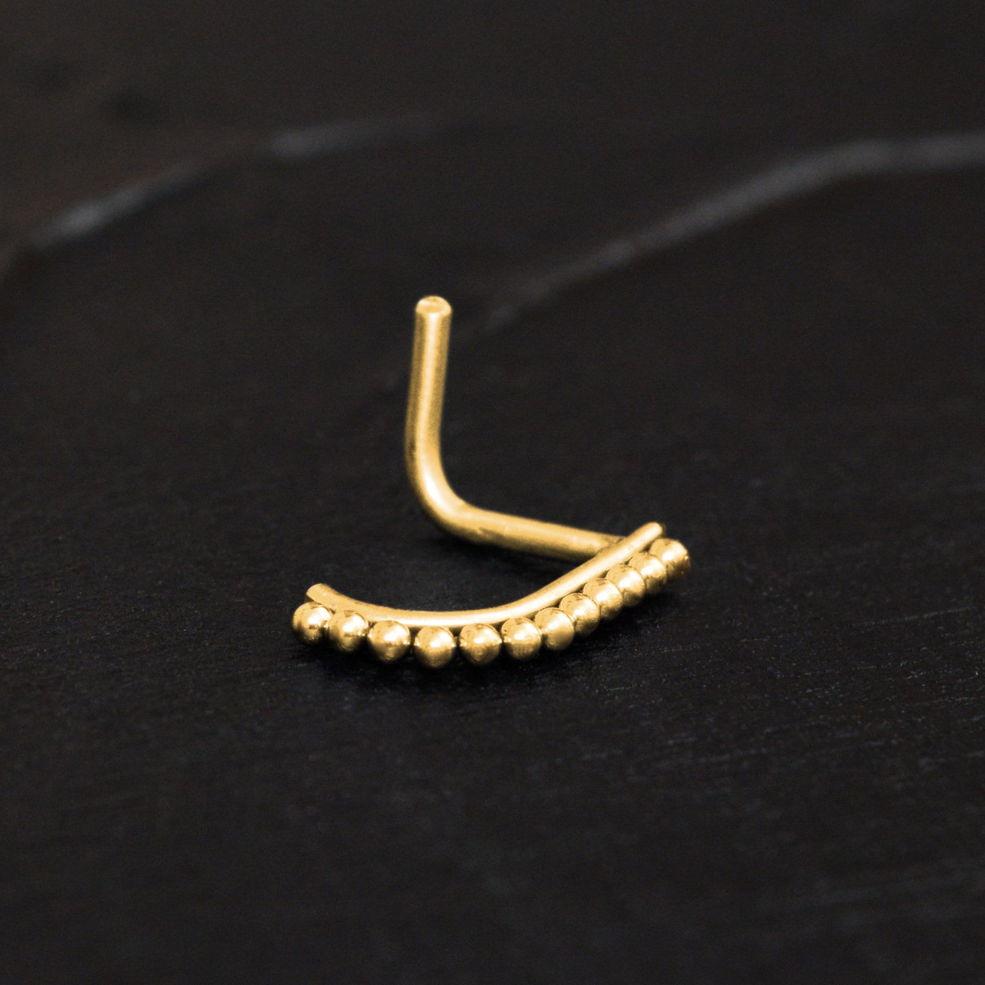 Nose Stud Ring Surgical Steel - TitaniumFashion