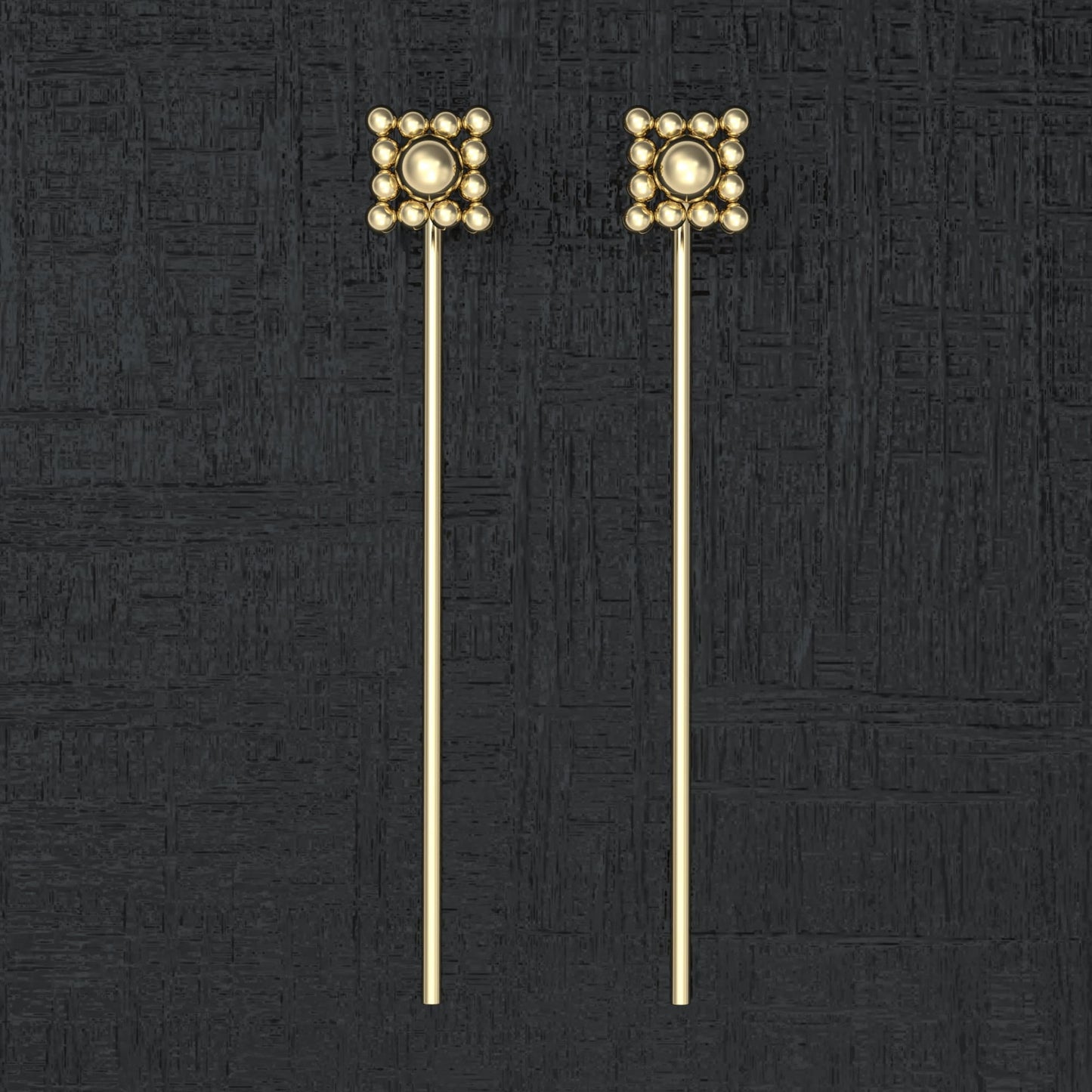 Stud Earrings Surgical Steel - TitaniumFashion