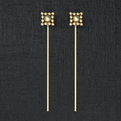 Stud Earrings Surgical Steel - TitaniumFashion