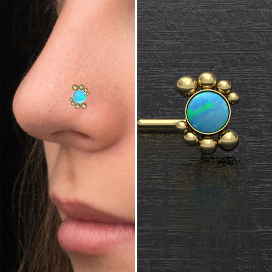 Nose Screw Stud Surgical Steel - TitaniumFashion