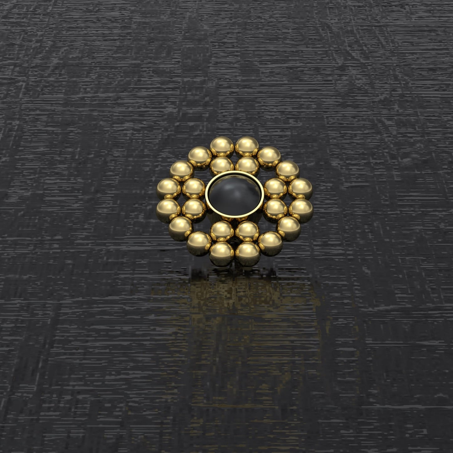 Onyx Dermal Jewelry Surgical Steel - TitaniumFashion