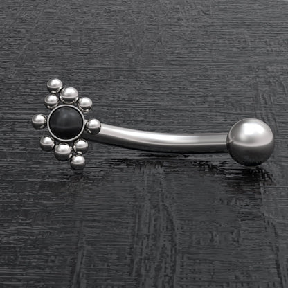 Surgical Steel Eyebrow Jewelry - TitaniumFashion