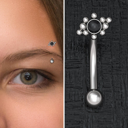 Surgical Steel Eyebrow Jewelry - TitaniumFashion