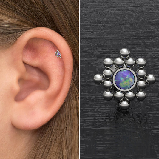 Titanium Cartilage Piercing - TitaniumFashion