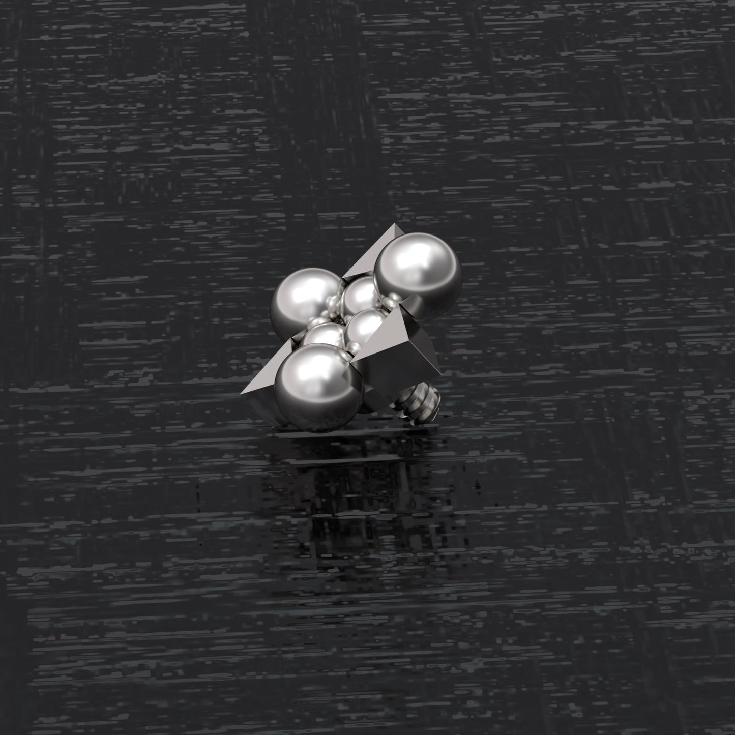 Dermal Jewelry Surgical Steel - TitaniumFashion