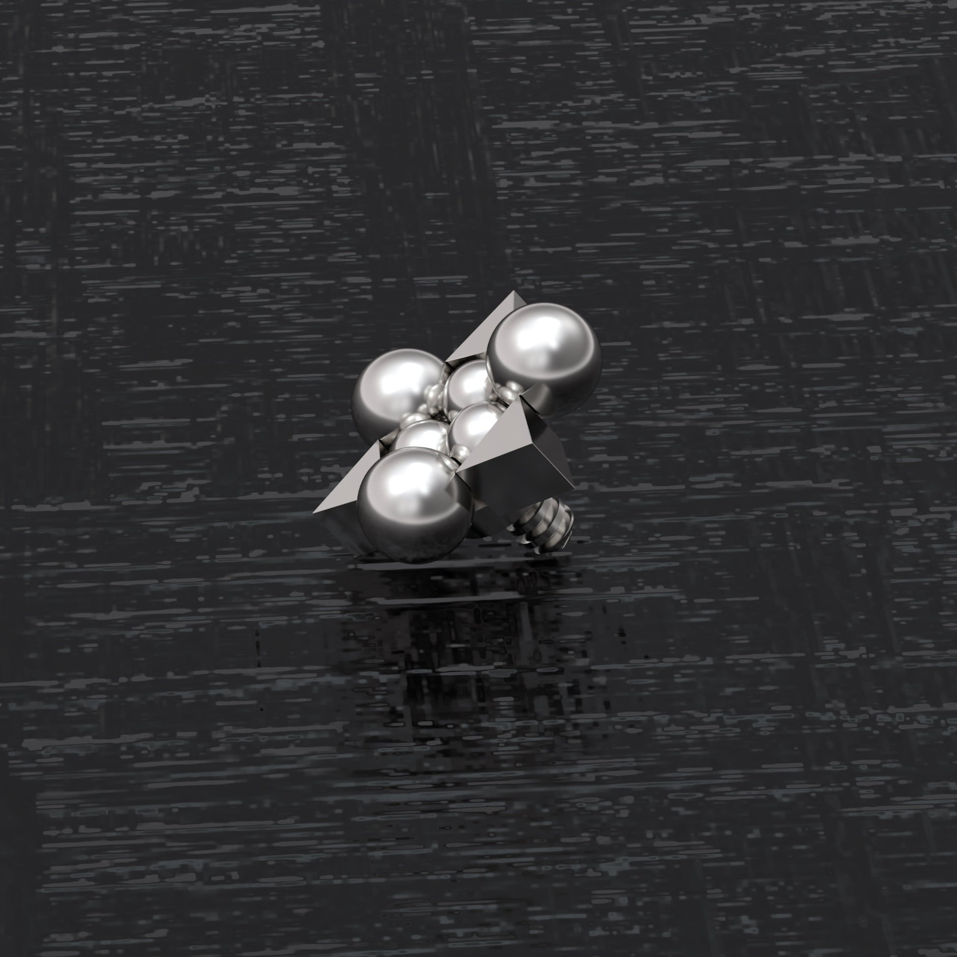 Dermal Jewelry Surgical Steel - TitaniumFashion