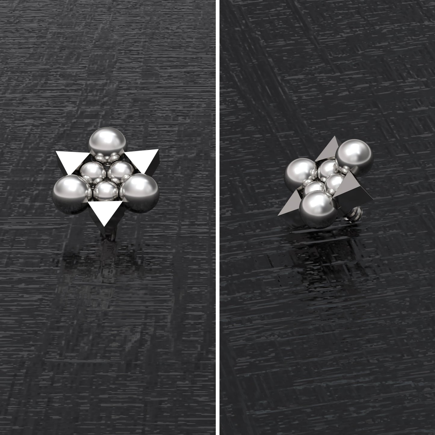 Dermal Jewelry Surgical Steel - TitaniumFashion