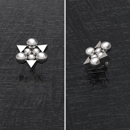 Dermal Jewelry Surgical Steel - TitaniumFashion