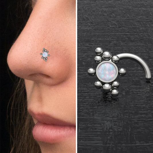 Nose Screw Stud Titanium Implant Grade - TitaniumFashion