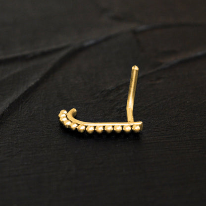 Nose Stud Ring Surgical Steel - TitaniumFashion