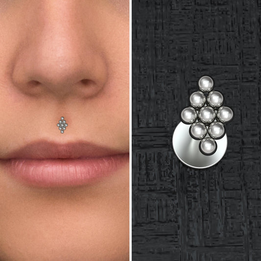 Lip Labret Titanium - TitaniumFashion