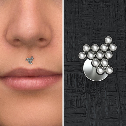 Lip Labret Implant Grade Titanium - TitaniumFashion