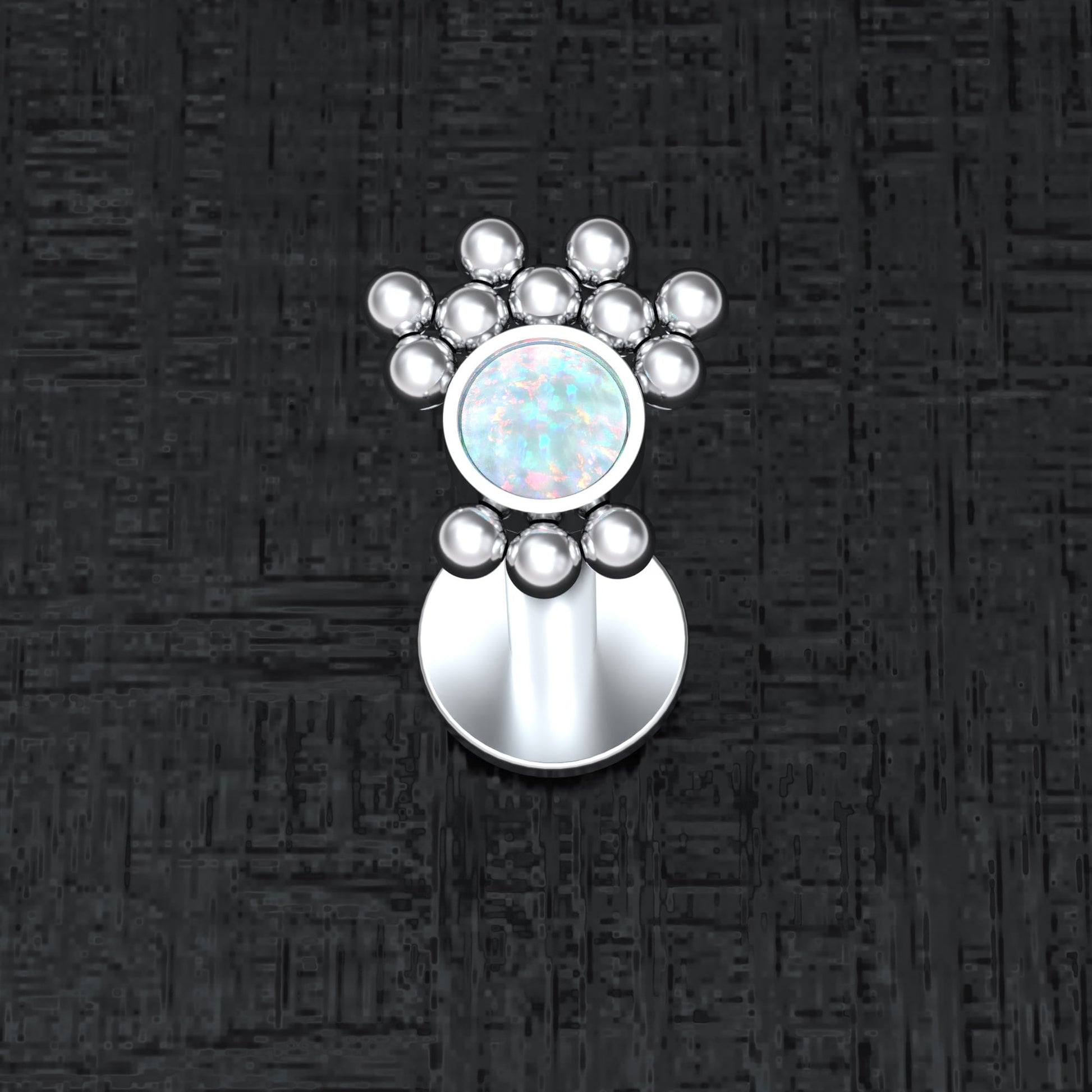 Opal Lip Labret Titanium - TitaniumFashion