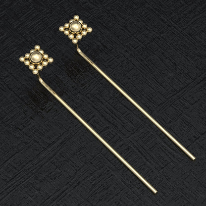 Stud Earrings Surgical Steel - TitaniumFashion