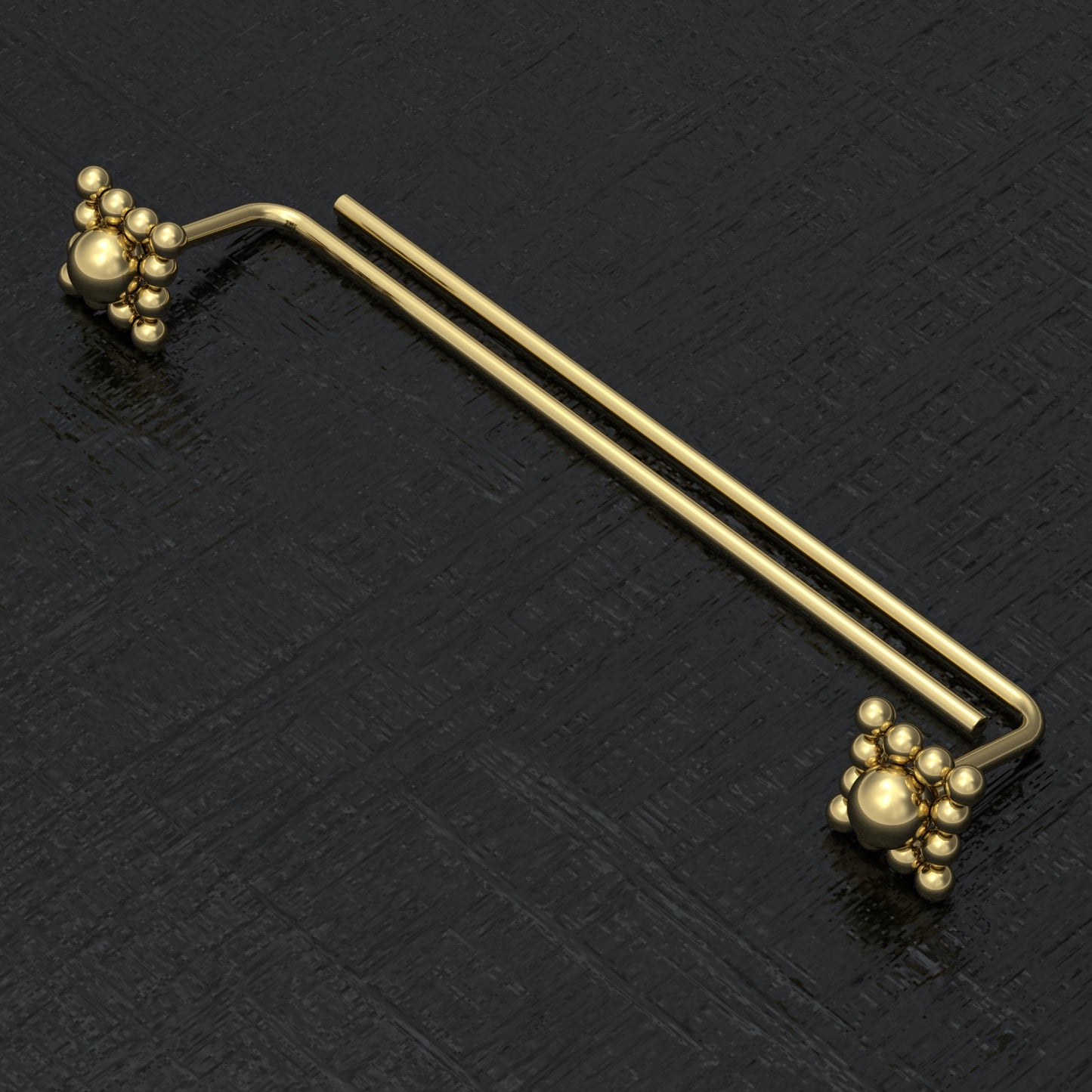 Stud Earrings Surgical Steel - TitaniumFashion