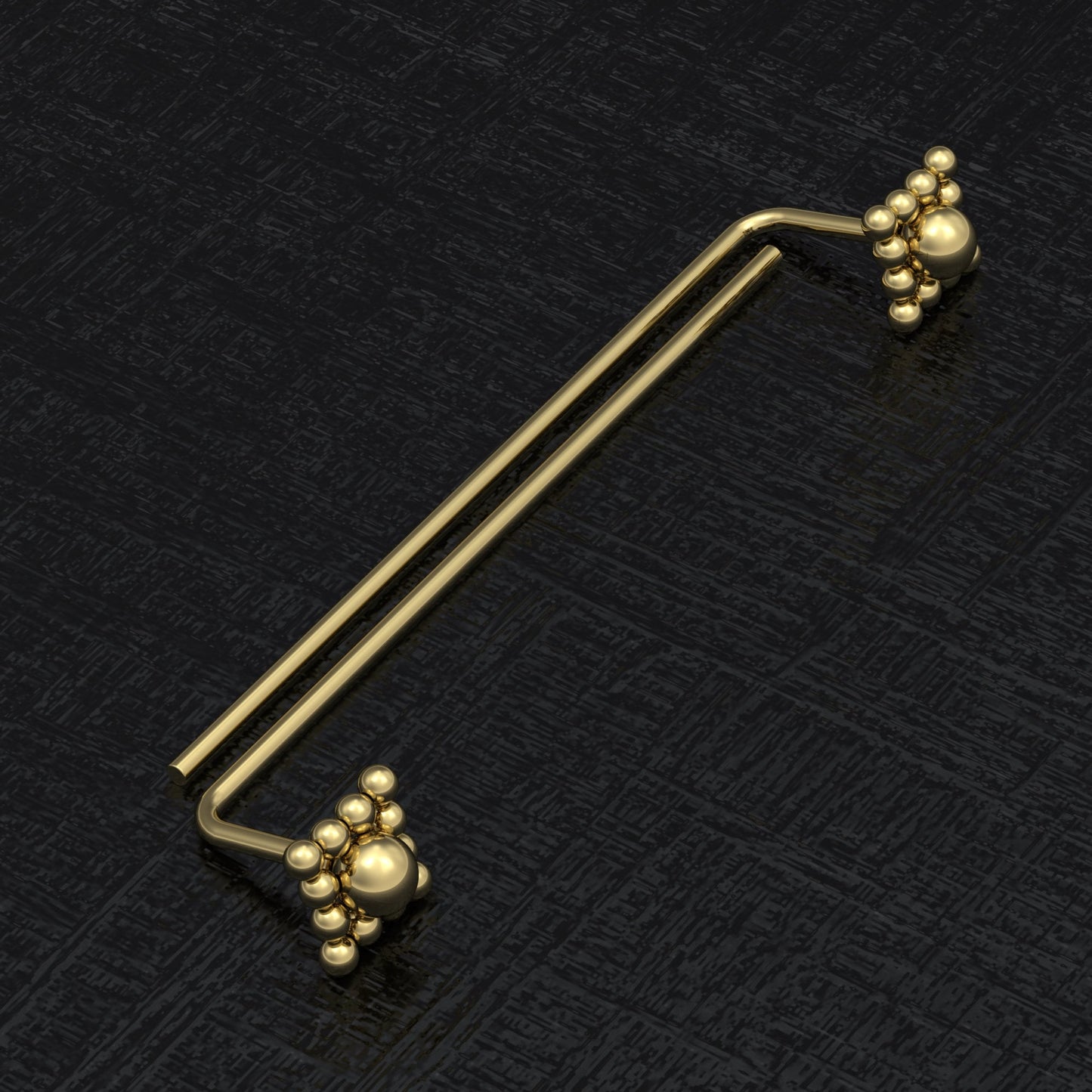 Stud Earrings Surgical Steel - TitaniumFashion