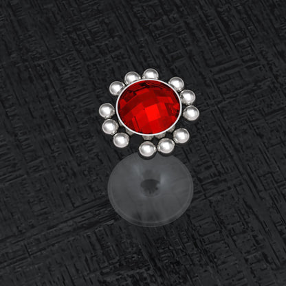 CZ Lip Labret - TitaniumFashion