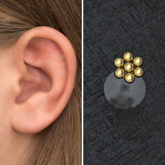 Cartilage Piercing Bioflex - TitaniumFashion