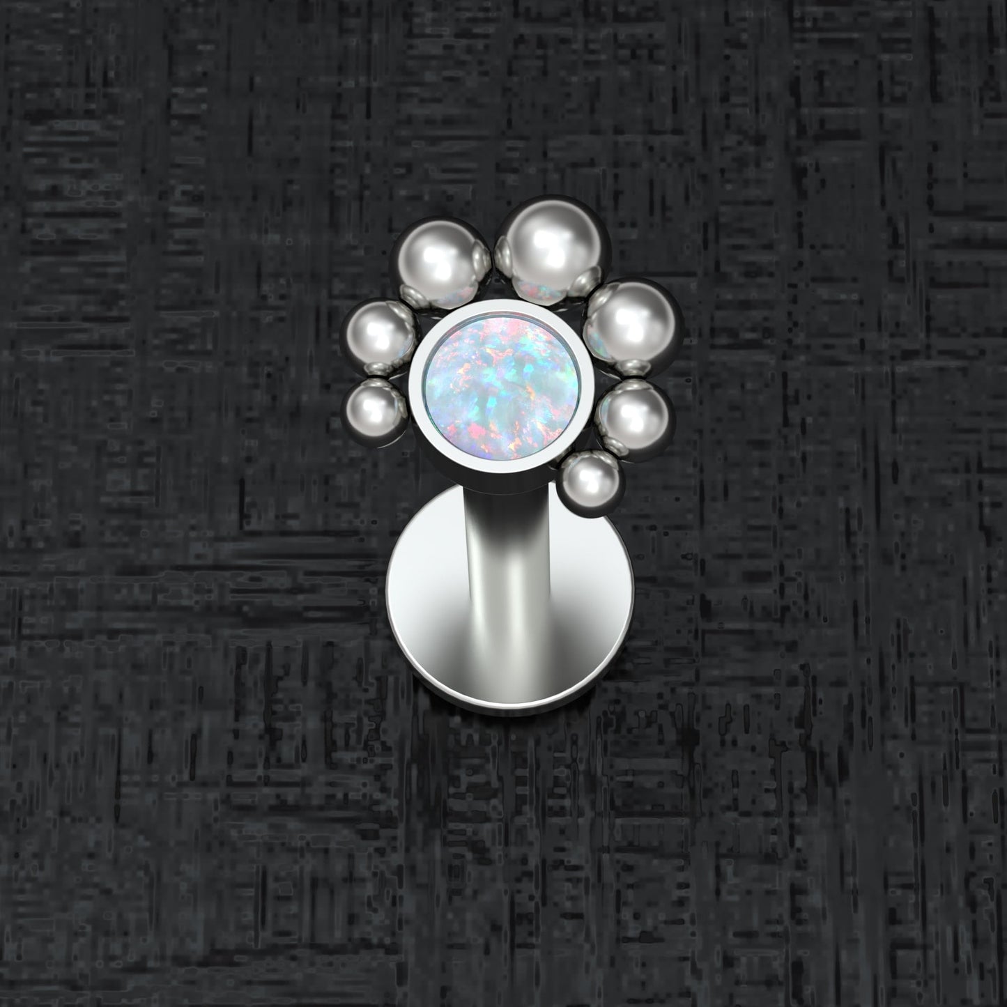 Opal Lip Labret Titanium - TitaniumFashion