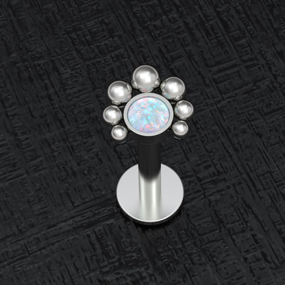 Opal Lip Labret Titanium - TitaniumFashion