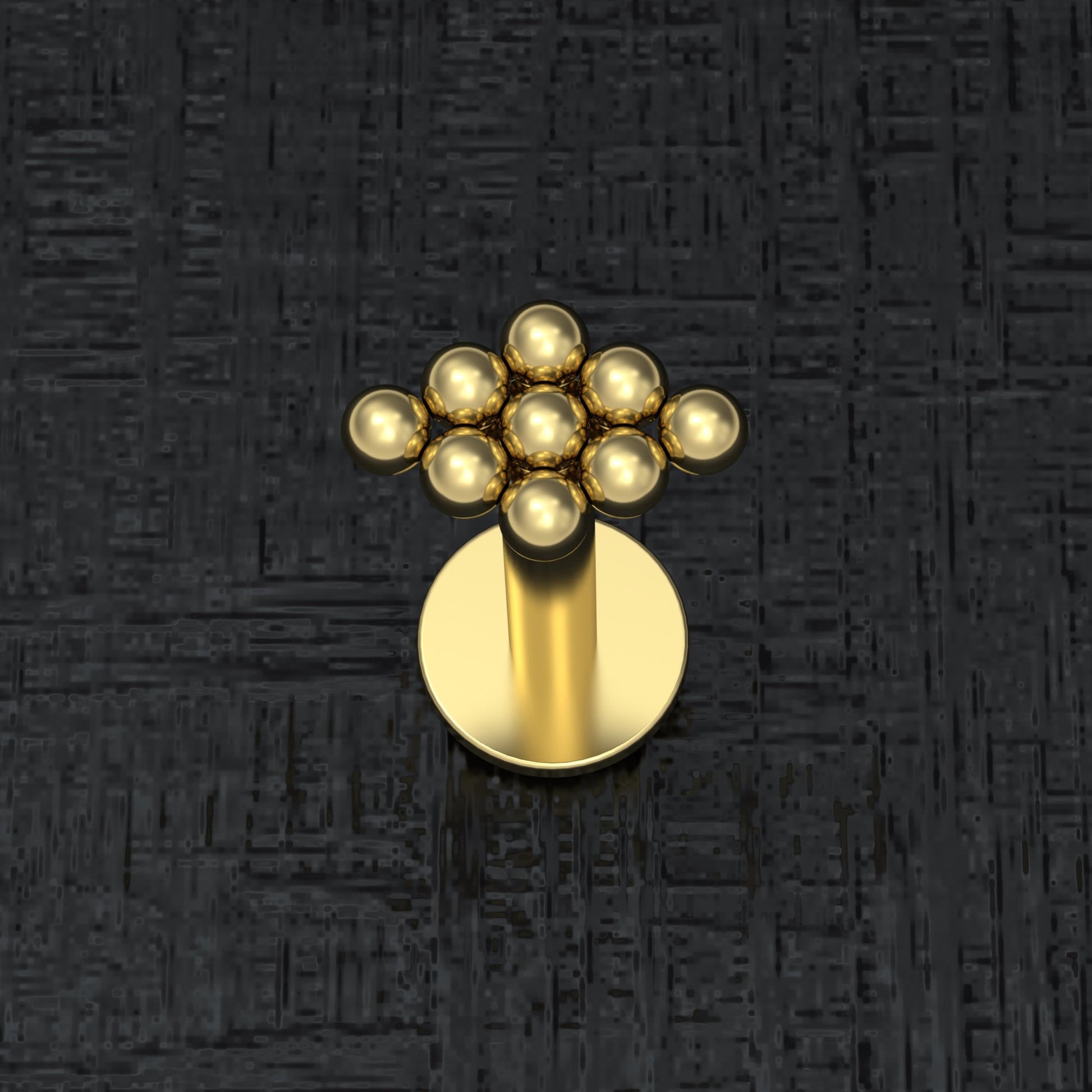 Lip Labret Surgical Steel - TitaniumFashion