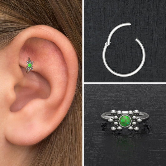 Titanium Tragus Earring Hoop - TitaniumFashion