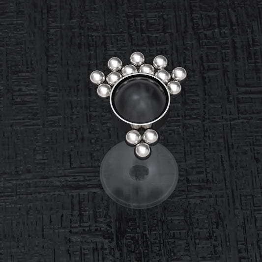 Bioflex Tragus Stud - TitaniumFashion