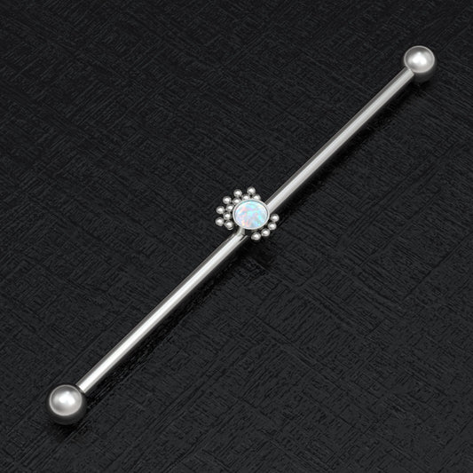 Titanium Industrial Barbell 14g - TitaniumFashion