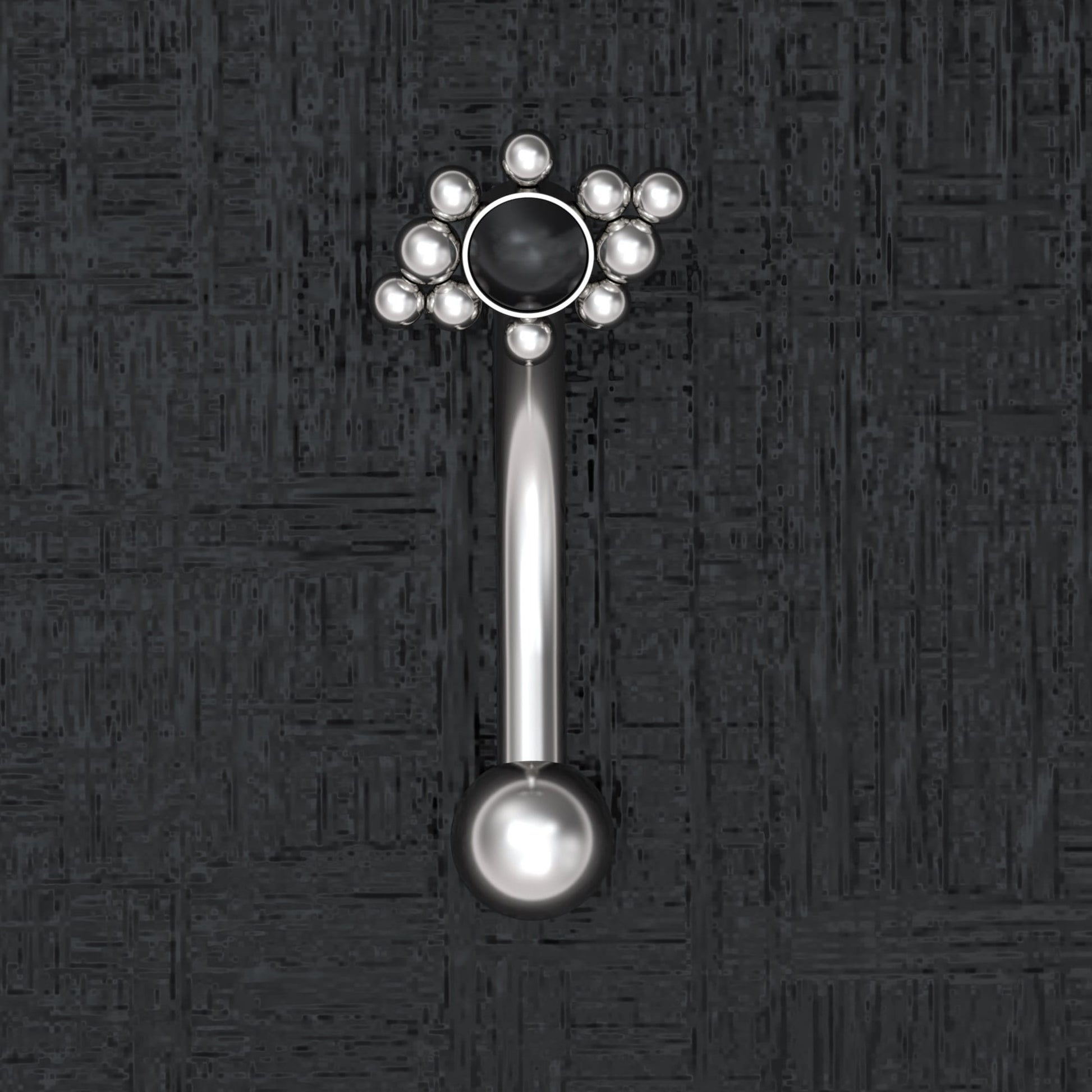 Surgical Steel Eyebrow Jewelry - TitaniumFashion