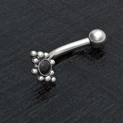 Surgical Steel Eyebrow Jewelry - TitaniumFashion