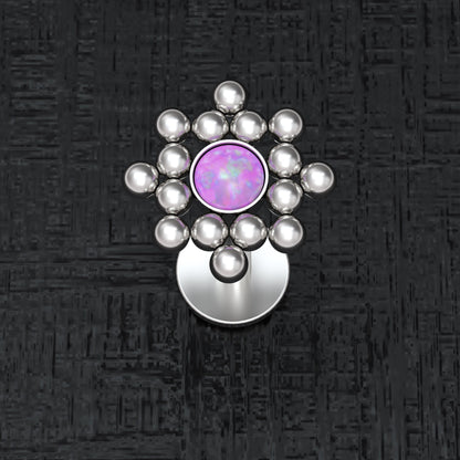 Opal Lip Labret - TitaniumFashion