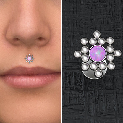 Opal Lip Labret - TitaniumFashion