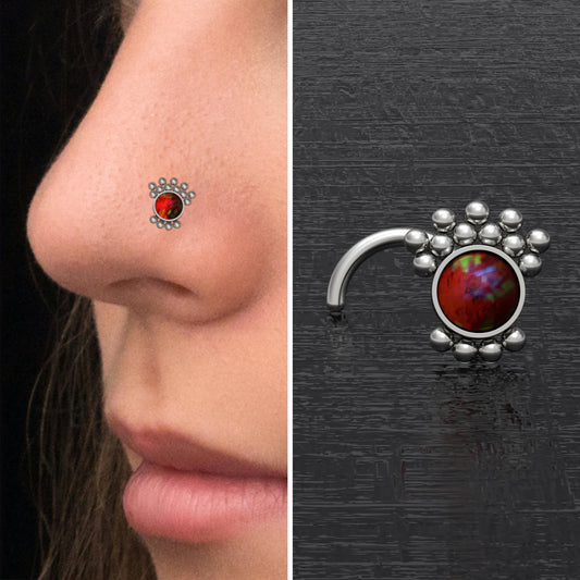 Titanium Nose Stud Screw - TitaniumFashion