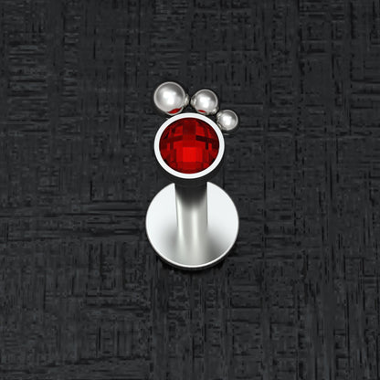 Titanium Medusa Lip Piercing - TitaniumFashion