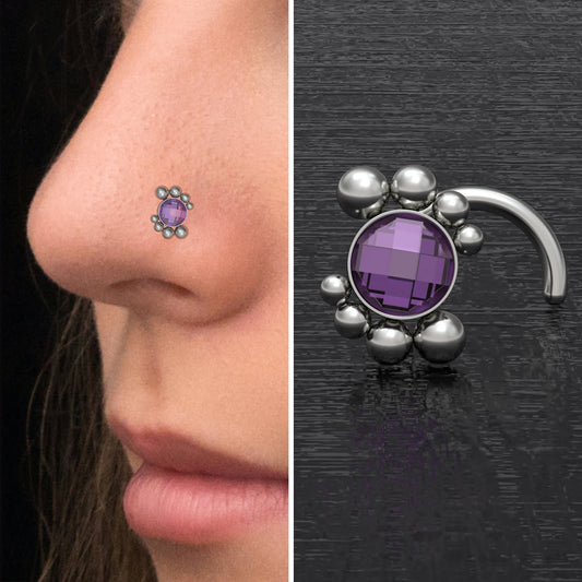 Titanium Nose Stud Screw - TitaniumFashion