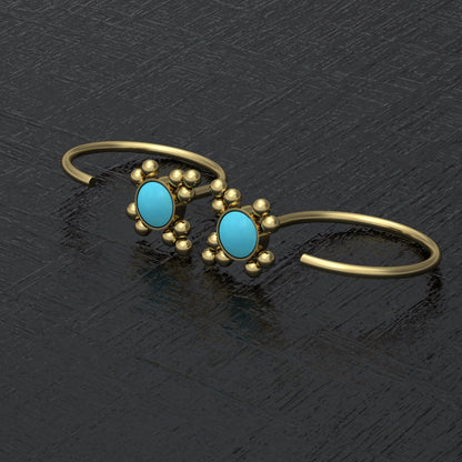 Open Hoop Earrings Surgical Steel - TitaniumFashion