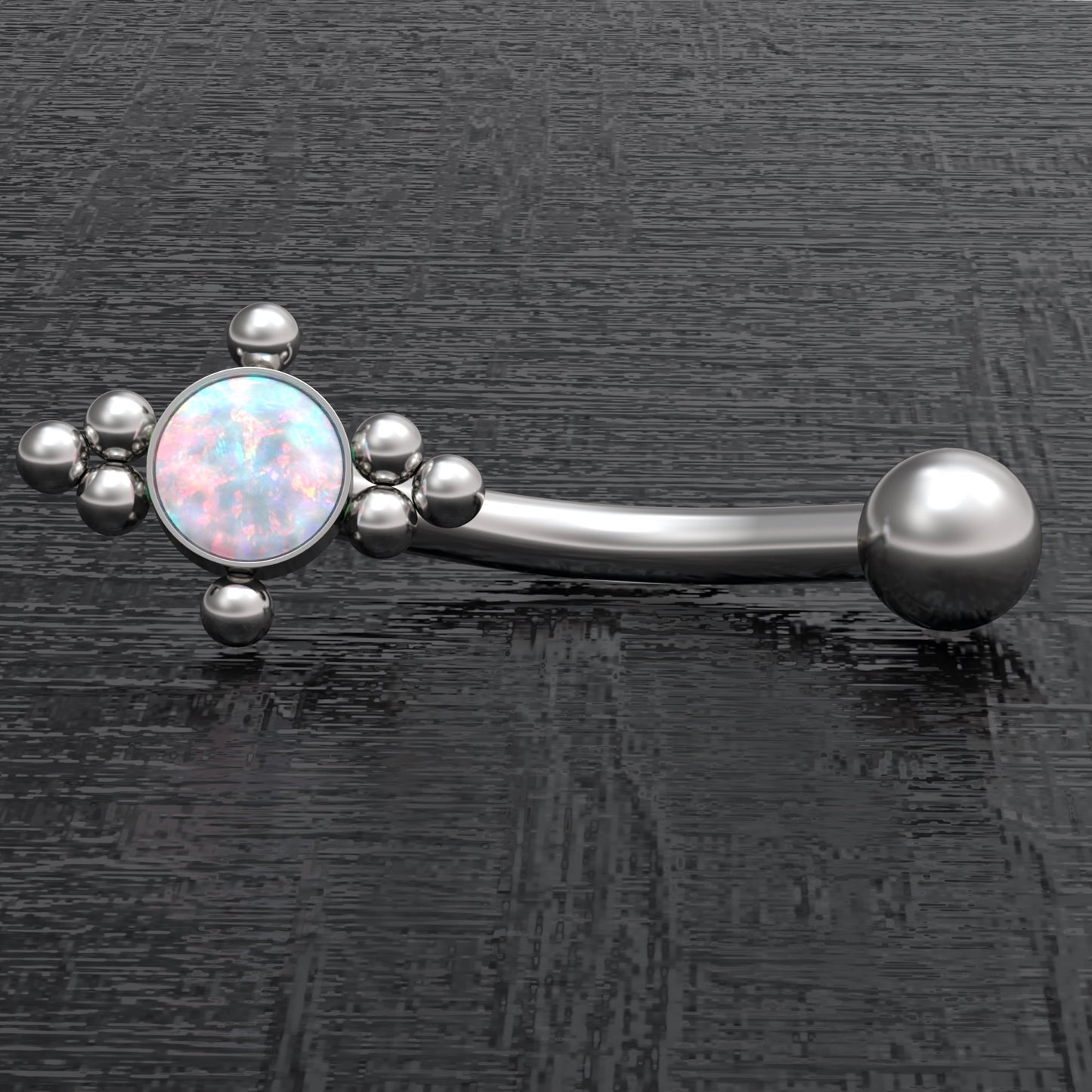 Rook Earring Surgical Steel - TitaniumFashion