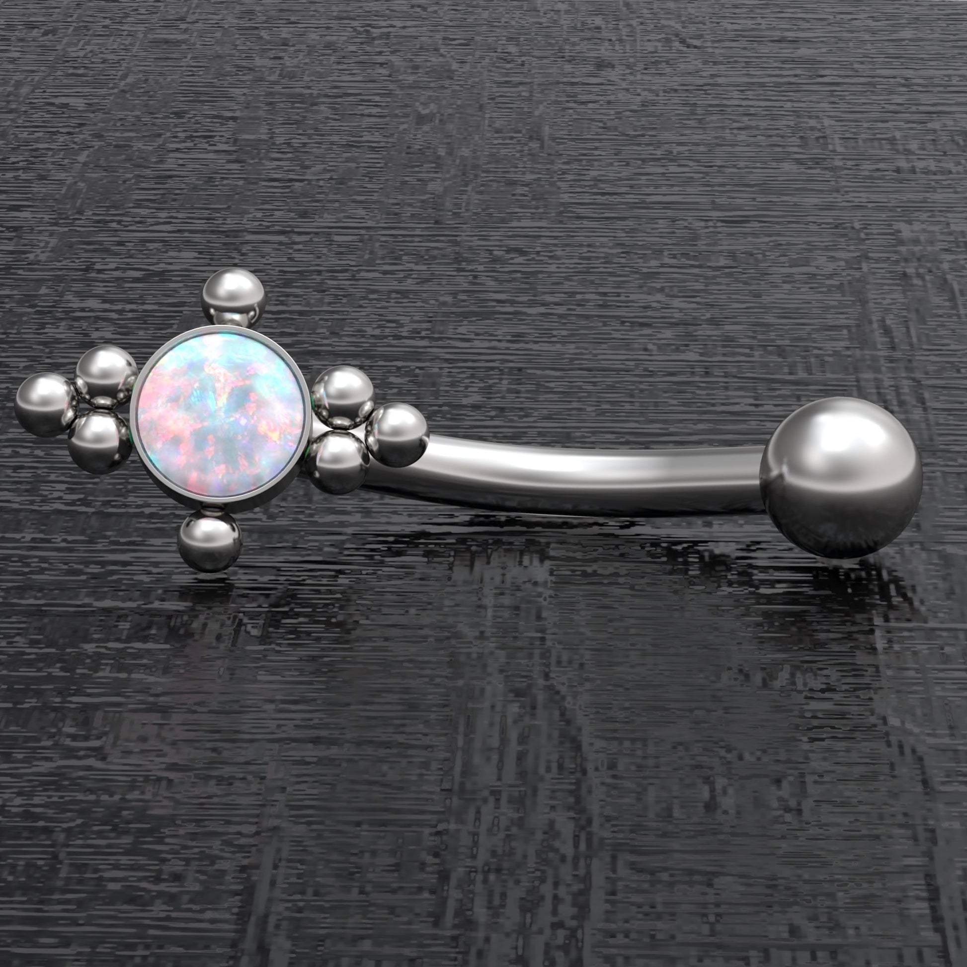 Rook Earring Surgical Steel - TitaniumFashion