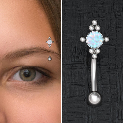 Rook Earring Surgical Steel - TitaniumFashion