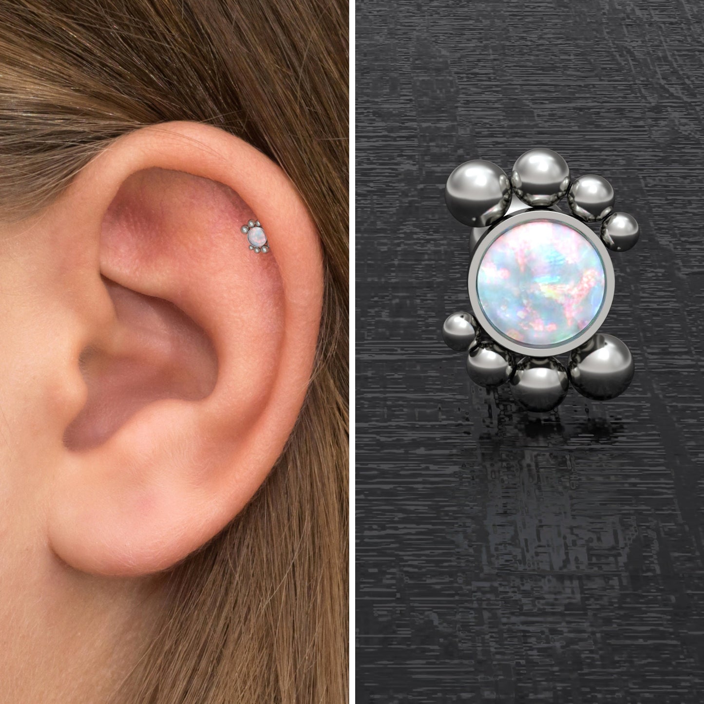 Titanium Cartilage Piercing - TitaniumFashion